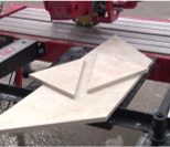 D-7-1000 HUDI Electric Manual Sliding Table Tile Cutter (c/w Diamond Cutter)